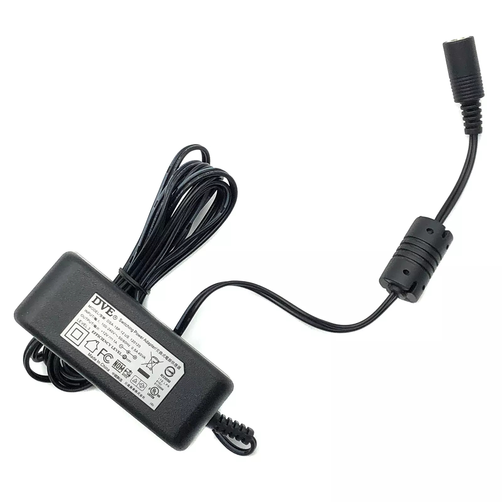 *Brand NEW*Genuine +12V 1A 12W DVE Switching Power Adapter Model DSA-15P-12 US 120120 Power Supply